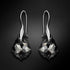 Sudraba komplekts "Baroka IV (Silver Night)" ar Swarovski™ kristāliem